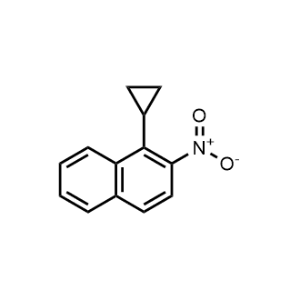 1-Cyclopropyl-2-nitronaphthalene|CS-0819541