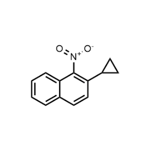2-Cyclopropyl-1-nitronaphthalene|CS-0819542