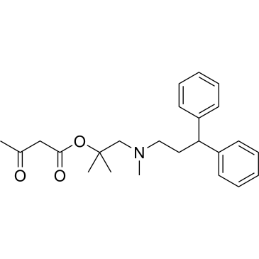 1-((3,3-Diphenylpropyl)(methyl)amino)-2-methylpropan-2-yl 3-oxobutanoate|CS-0820061