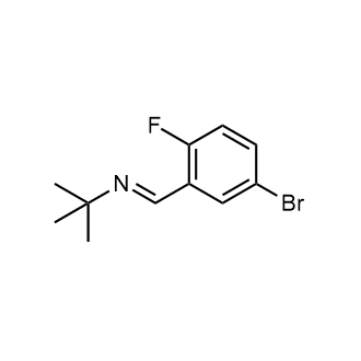 1-(5-Bromo-2-fluorophenyl)-N-(tert-butyl)methanimine|CS-0820147