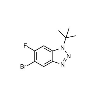 5-Bromo-1-(tert-butyl)-6-fluoro-1H-benzo[d][1,2,3]triazole|CS-0820148