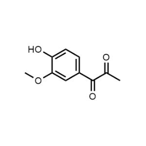 1-(4-Hydroxy-3-methoxyphenyl)propane-1,2-dione|CS-0821389
