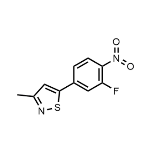 5-(3-Fluoro-4-nitrophenyl)-3-methylisothiazole|CS-0822497