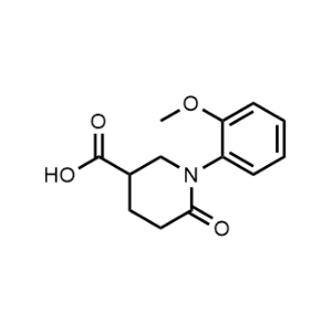 1-(2-Methoxyphenyl)-6-oxopiperidine-3-carboxylic acid|CS-0824709