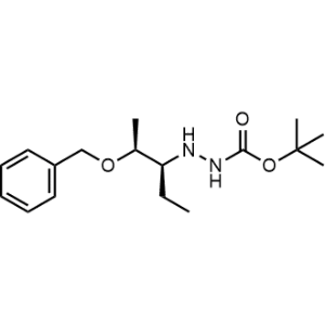 tert-Butyl 2-((2S,3S)-2-(benzyloxy)pentan-3-yl)hydrazine-1-carboxylate|CS-0826317