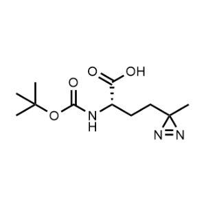 (S)-2-((Tert-butoxycarbonyl)amino)-4-(3-methyl-3H-diazirin-3-yl)butanoic acid|CS-0826379