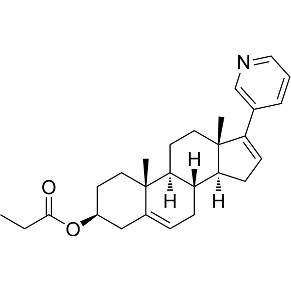 (3S,8R,9S,10R,13S,14S)-10,13-Dimethyl-17-(pyridin-3-yl)-2,3,4,7,8,9,10,11,12,13,14,15-dodecahydro-1H-cyclopenta[a]phenanthren-3-yl propionate|CS-0828168