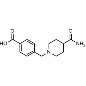 4-((4-Carbamoylpiperidin-1-yl)methyl)benzoic acid|CS-0830015