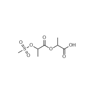 2-((2-((Methylsulfonyl)oxy)propanoyl)oxy)propanoic acid|CS-0830302