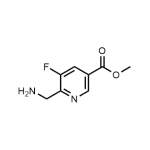 Methyl 6-(aminomethyl)-5-fluoronicotinate|CS-0830303