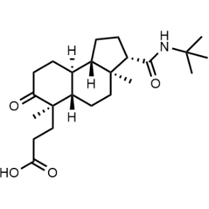 3-((3S,3aS,5aS,6R,9aS,9bS)-3-(Tert-butylcarbamoyl)-3a,6-dimethyl-7-oxododecahydro-1H-cyclopenta[a]naphthalen-6-yl)propanoic acid|CS-0832099