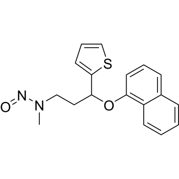 N-Methyl-N-(3-(naphthalen-1-yloxy)-3-(thiophen-2-yl)propyl)nitrous amide|CS-0832279