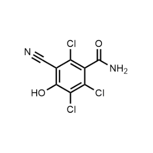 2,3,6-Trichloro-5-cyano-4-hydroxybenzamide|CS-0832384