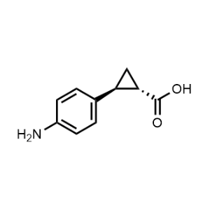 Rel-(1S,2S)-2-(4-Aminophenyl)cyclopropane-1-carboxylic acid|CS-0832449