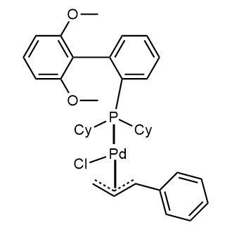 Chloro[dicyclohexyl(2′,6′-dimethoxy[1,1′-biphenyl]-2-yl)phosphine-κP][(1,2,3-η)-1-phenyl-2-propen-1-yl]palladium|CS-0832824