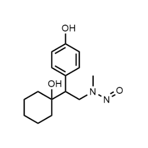 N-(2-(1-Hydroxycyclohexyl)-2-(4-hydroxyphenyl)ethyl)-N-methylnitrous amide|CS-0832853