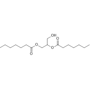 3-Hydroxypropane-1,2-diyl diheptanoate|CS-0832952