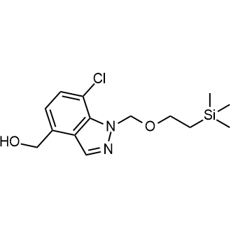 (7-Chloro-1-((2-(trimethylsilyl)ethoxy)methyl)-1H-indazol-4-yl)methanol|CS-0833274
