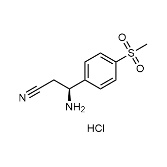 (S)-3-Amino-3-(4-(methylsulfonyl)phenyl)propanenitrile hydrochloride|CS-0833338