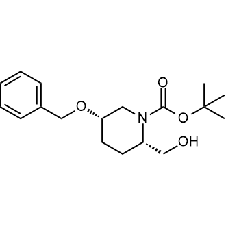tert-Butyl (2S,5S)-5-(benzyloxy)-2-(hydroxymethyl)piperidine-1-carboxylate|CS-0833346