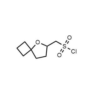 (5-Oxaspiro[3.4]octan-6-yl)methanesulfonyl chloride|CS-0833370