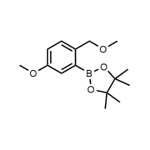 2-(5-Methoxy-2-(methoxymethyl)phenyl)-4,4,5,5-tetramethyl-1,3,2-dioxaborolane|CS-0833424