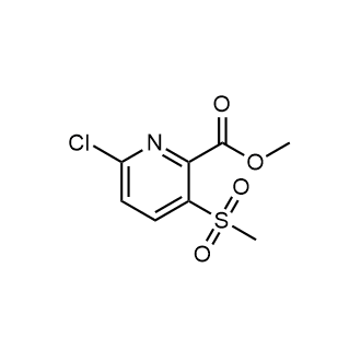 Methyl 6-chloro-3-(methylsulfonyl)picolinate|CS-0833530