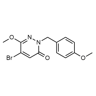 5-Bromo-6-methoxy-2-(4-methoxybenzyl)pyridazin-3(2H)-one|CS-0834388