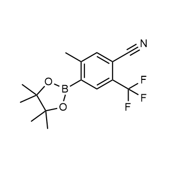 5-Methyl-4-(4,4,5,5-tetramethyl-1,3,2-dioxaborolan-2-yl)-2-(trifluoromethyl)benzonitrile|CS-0834500