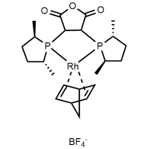 Rhodium(1+), [(2,3,5,6-η)-bicyclo[2.2.1]hepta-2,5-diene][3,4-bis[(2R,5R)-2,5-dimethyl-1-phospholanyl-κP]-2,5-furandione]-, tetrafluoroborate(1-) 1:1|CS-0834565