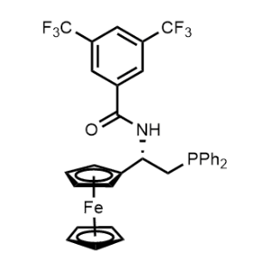 Ferrocene, [(1R)-1-[[3,5-bis(trifluoromethyl)benzoyl]amino]-2-(diphenylphosphino)ethyl]-|CS-0834575