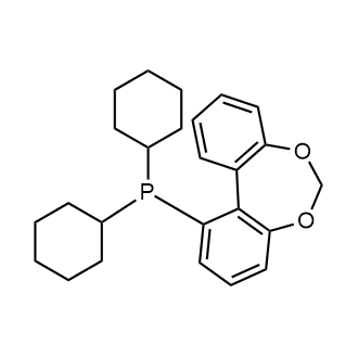Dicyclohexyldibenzo[d,f][1,3]dioxepin-1-ylphosphine|CS-0834643