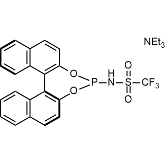 N-[(11bS)-Dinaphtho[2,1-d:1',2'-f][1,3,2]dioxaphosphepin-4-yl]-1,1,1-trifluoromethanesulfonamide triethylamine adduct triethylamine|CS-0834656