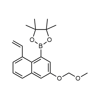 2-(3-(Methoxymethoxy)-8-vinylnaphthalen-1-yl)-4,4,5,5-tetramethyl-1,3,2-dioxaborolane|CS-0834759