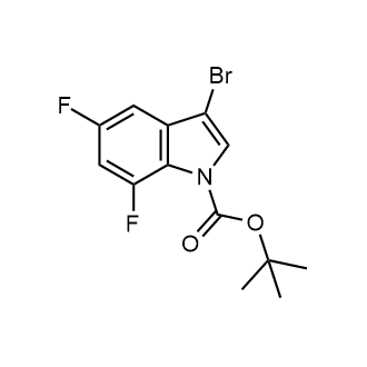 tert-Butyl 3-bromo-5,7-difluoro-1H-indole-1-carboxylate|CS-0834781