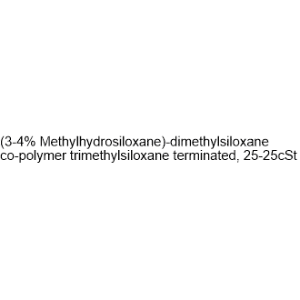 (3-4% Methylhydrosiloxane)-dimethylsiloxane co-polymer trimethylsiloxane terminated, 25-25cSt|CS-0834868