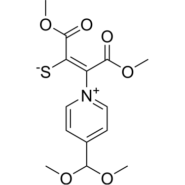 (Z)-3-(4-(Dimethoxymethyl)pyridin-1-ium-1-yl)-1,4-dimethoxy-1,4-dioxobut-2-ene-2-thiolate|CS-0834880