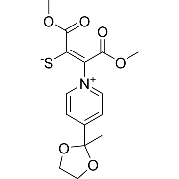 (Z)-1,4-Dimethoxy-3-(4-(2-methyl-1,3-dioxolan-2-yl)pyridin-1-ium-1-yl)-1,4-dioxobut-2-ene-2-thiolate|CS-0834888