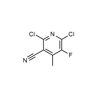 2,6-Dichloro-5-fluoro-4-methylnicotinonitrile|CS-0834983