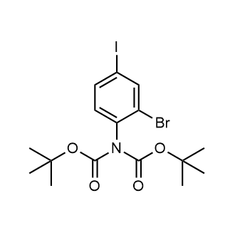 Di-tert-butyl (2-bromo-4-iodophenyl)iminodicarbonate|CS-0835047