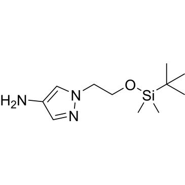 1-(2-((tert-Butyldimethylsilyl)oxy)ethyl)-1H-pyrazol-4-amine|CS-0835067