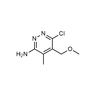 6-Chloro-5-(methoxymethyl)-4-methylpyridazin-3-amine|CS-0835152