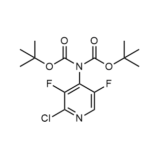 Di-tert-butyl (2-chloro-3,5-difluoropyridin-4-yl)iminodicarbonate|CS-0835190
