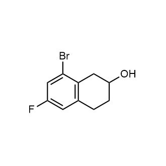 8-Bromo-6-fluoro-1,2,3,4-tetrahydro-2-naphthalenol|CS-0835556