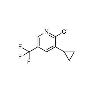 2-Chloro-3-cyclopropyl-5-(trifluoromethyl)pyridine|CS-0835633