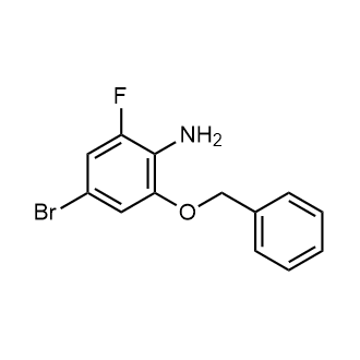 2-(Benzyloxy)-4-bromo-6-fluoroaniline|CS-0835740