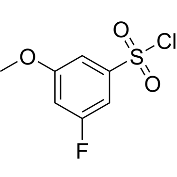 3-Fluoro-5-methoxybenzenesulfonyl chloride|CS-0835934