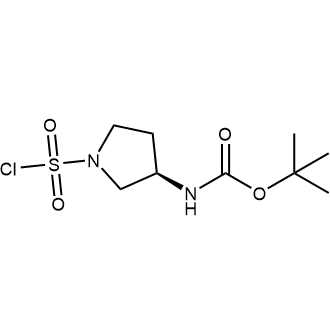 tert-Butyl (R)-(1-(chlorosulfonyl)pyrrolidin-3-yl)carbamate|CS-0840677