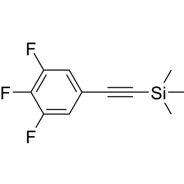 Trimethyl((3,4,5-trifluorophenyl)ethynyl)silane|CS-0849961