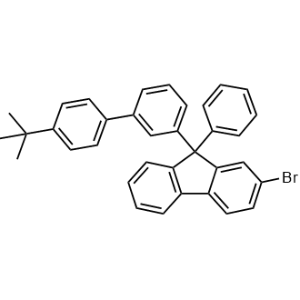 2-Bromo-9-(4'-(tert-butyl)-[1,1'-biphenyl]-3-yl)-9-phenyl-9H-fluorene|CS-0850005